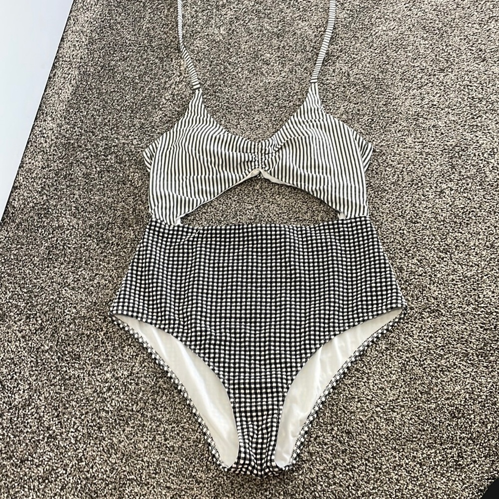 Aerie halter one piece swimsuit